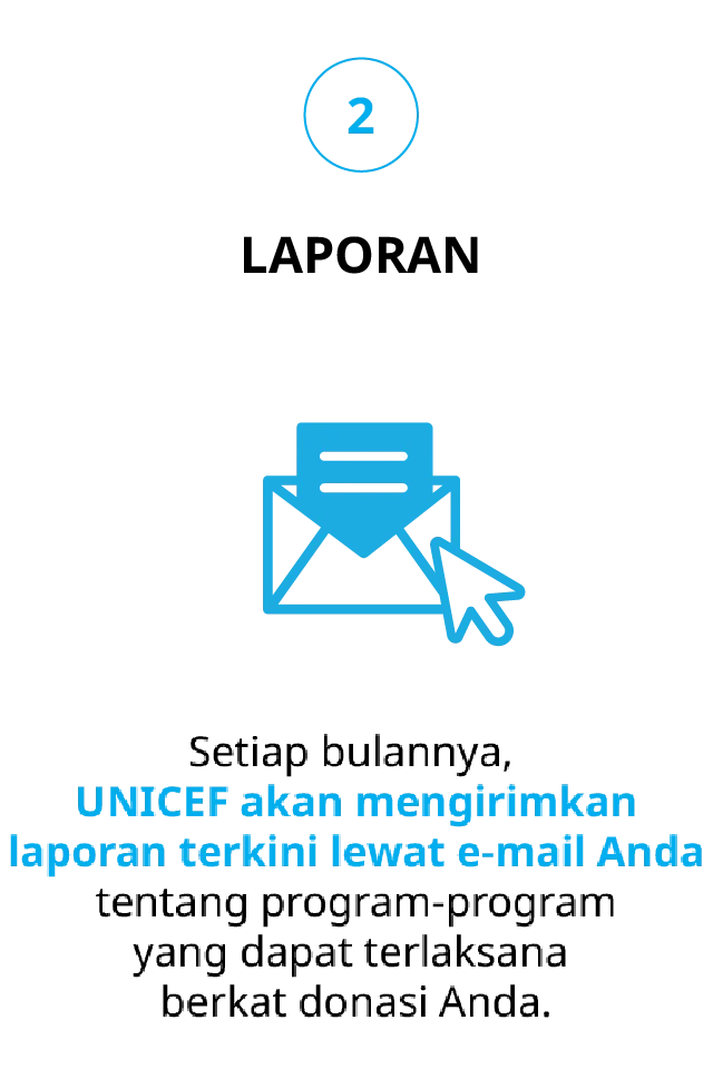 Laporan dan transparansi donasi